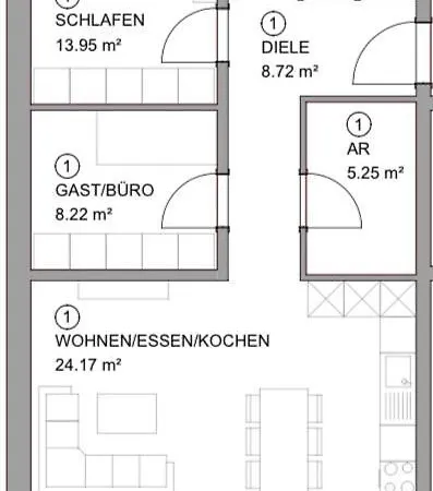 Bps Apartment#1 Work&stay - Barrierefrei Mit Wlan & Parkplatz *